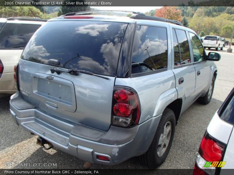 Silver Blue Metallic / Ebony 2006 Chevrolet TrailBlazer LS 4x4