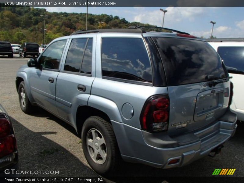 Silver Blue Metallic / Ebony 2006 Chevrolet TrailBlazer LS 4x4