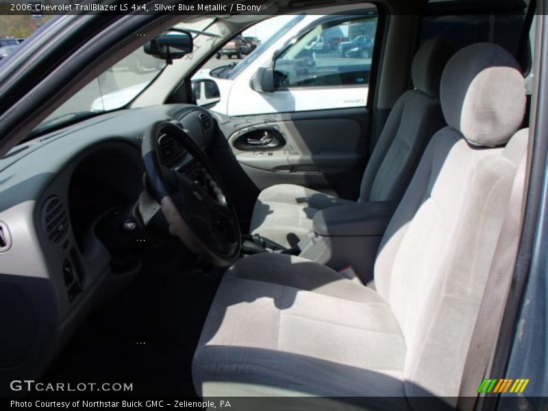 Silver Blue Metallic / Ebony 2006 Chevrolet TrailBlazer LS 4x4