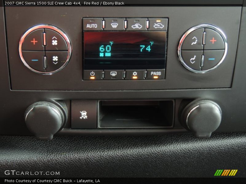 Fire Red / Ebony Black 2007 GMC Sierra 1500 SLE Crew Cab 4x4