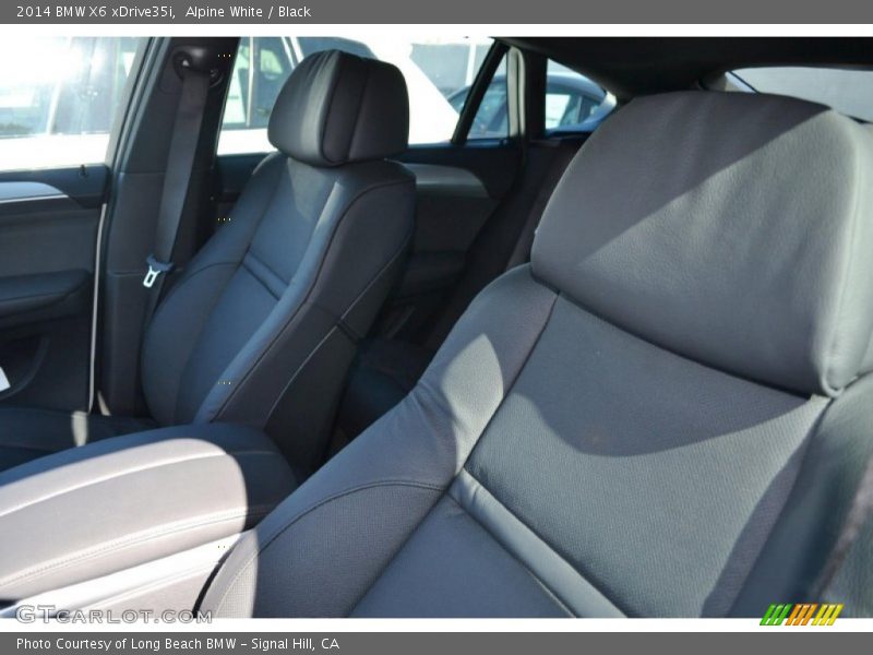 Alpine White / Black 2014 BMW X6 xDrive35i