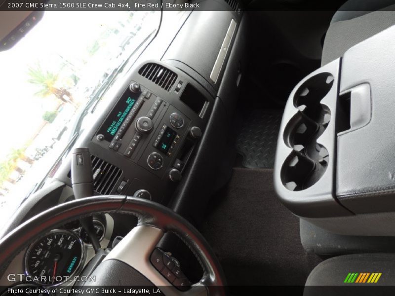 Fire Red / Ebony Black 2007 GMC Sierra 1500 SLE Crew Cab 4x4