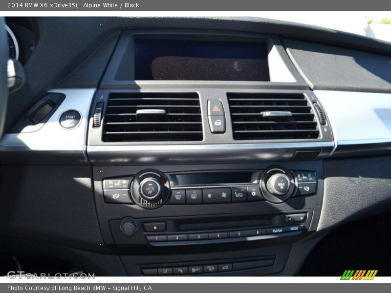Alpine White / Black 2014 BMW X6 xDrive35i