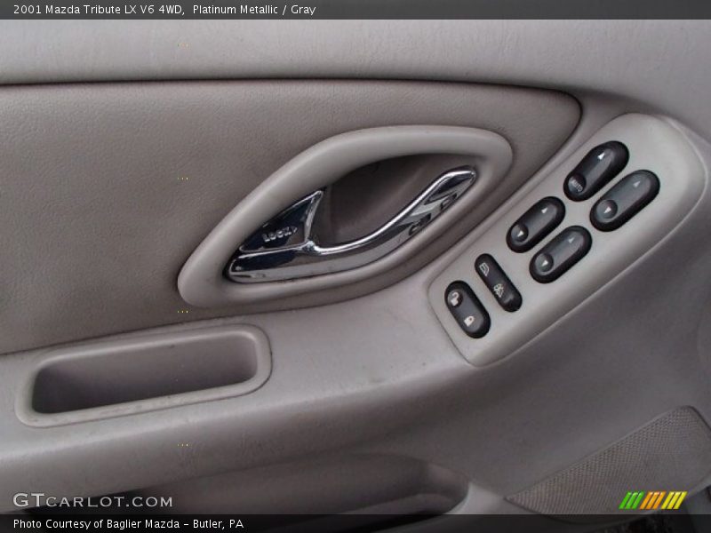 Platinum Metallic / Gray 2001 Mazda Tribute LX V6 4WD
