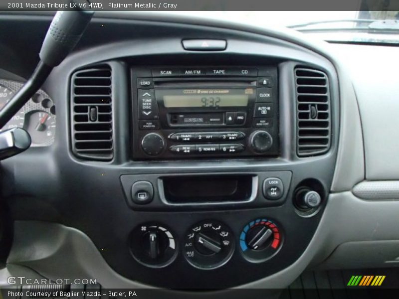 Platinum Metallic / Gray 2001 Mazda Tribute LX V6 4WD