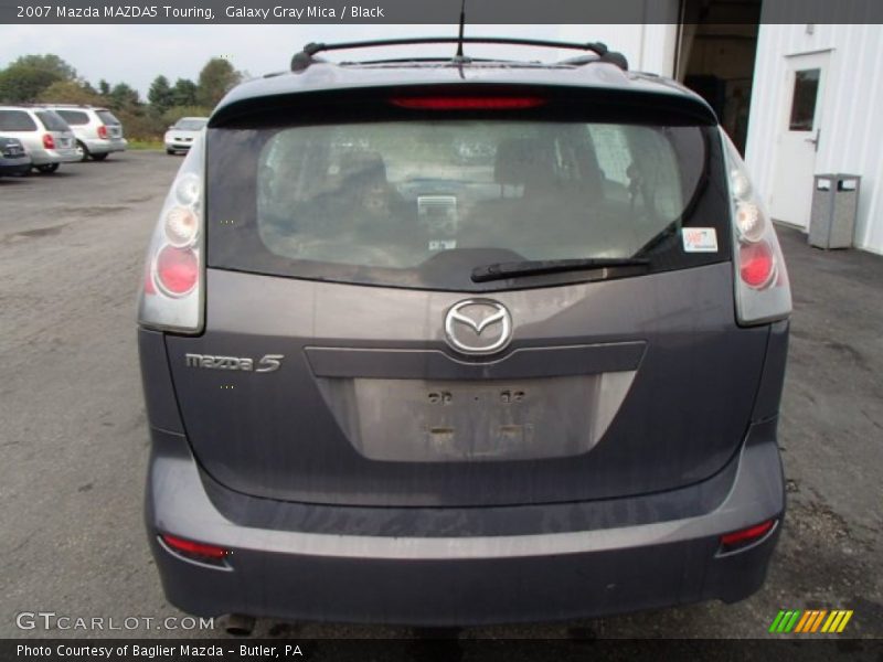 Galaxy Gray Mica / Black 2007 Mazda MAZDA5 Touring