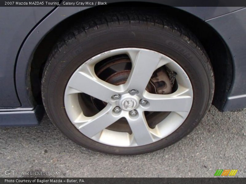 Galaxy Gray Mica / Black 2007 Mazda MAZDA5 Touring