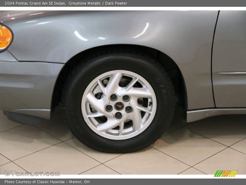 Greystone Metallic / Dark Pewter 2004 Pontiac Grand Am SE Sedan