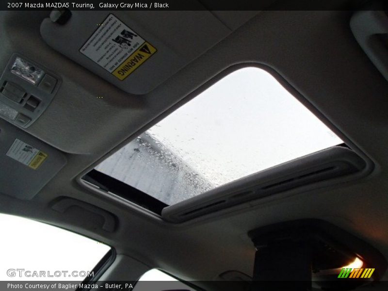 Galaxy Gray Mica / Black 2007 Mazda MAZDA5 Touring