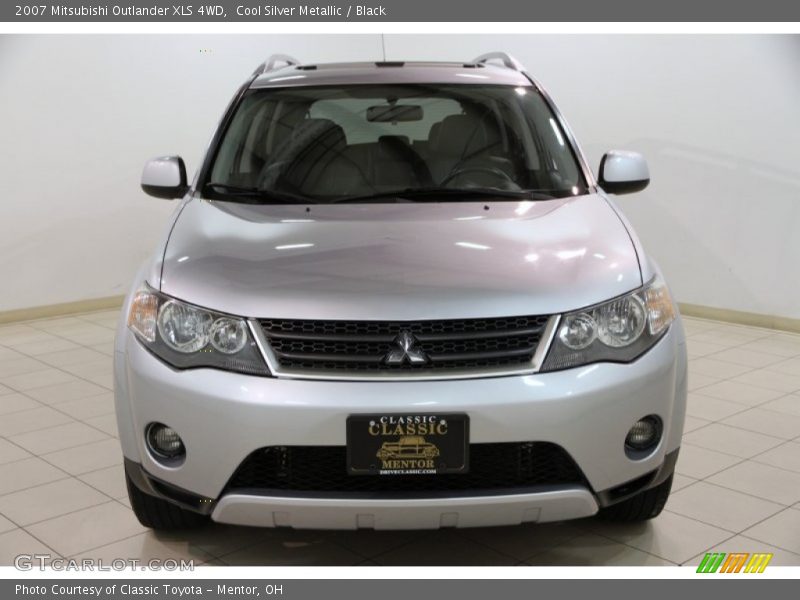 Cool Silver Metallic / Black 2007 Mitsubishi Outlander XLS 4WD