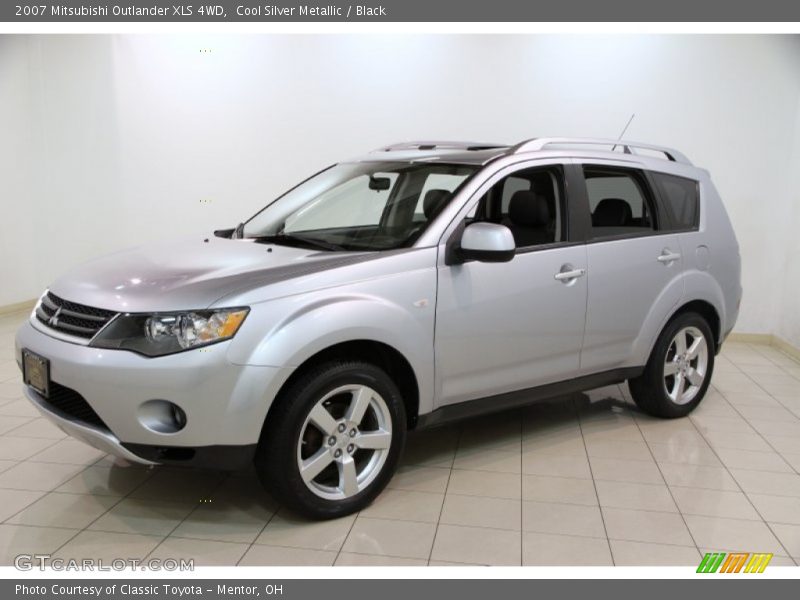 Cool Silver Metallic / Black 2007 Mitsubishi Outlander XLS 4WD