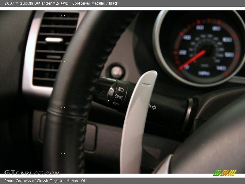 Cool Silver Metallic / Black 2007 Mitsubishi Outlander XLS 4WD