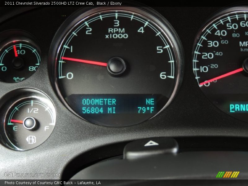 Black / Ebony 2011 Chevrolet Silverado 2500HD LTZ Crew Cab