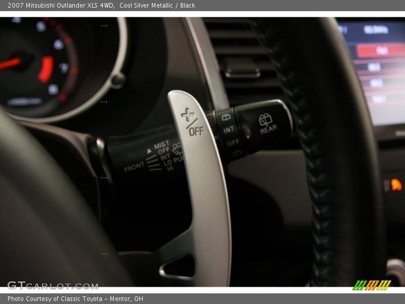 Cool Silver Metallic / Black 2007 Mitsubishi Outlander XLS 4WD