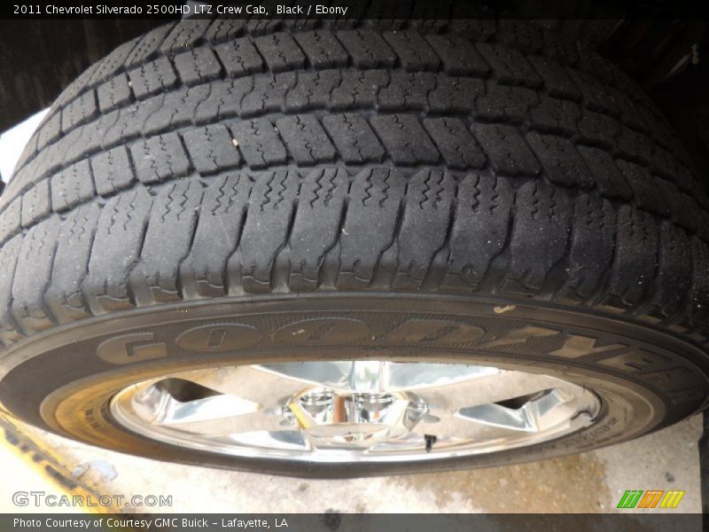 Black / Ebony 2011 Chevrolet Silverado 2500HD LTZ Crew Cab