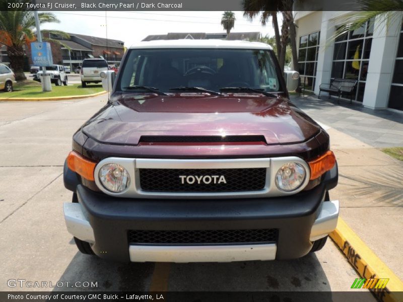Black Cherry Pearl / Dark Charcoal 2007 Toyota FJ Cruiser