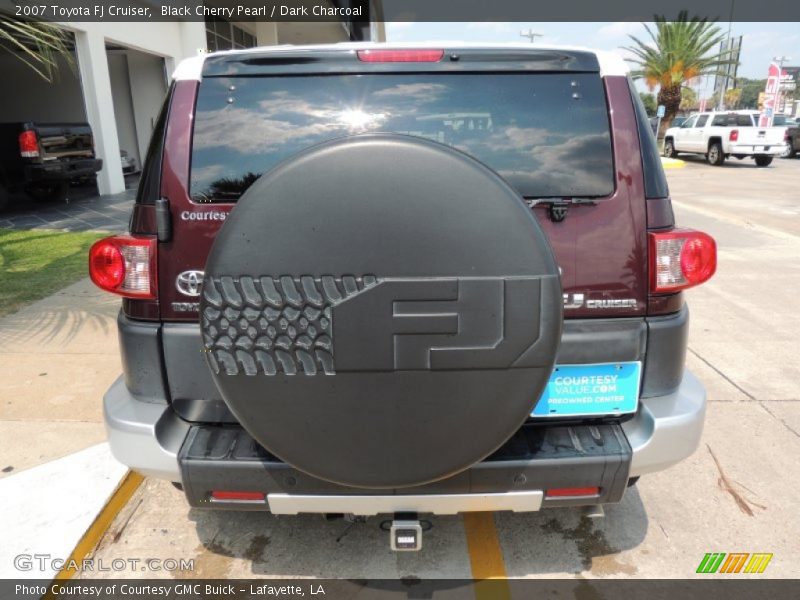 Black Cherry Pearl / Dark Charcoal 2007 Toyota FJ Cruiser
