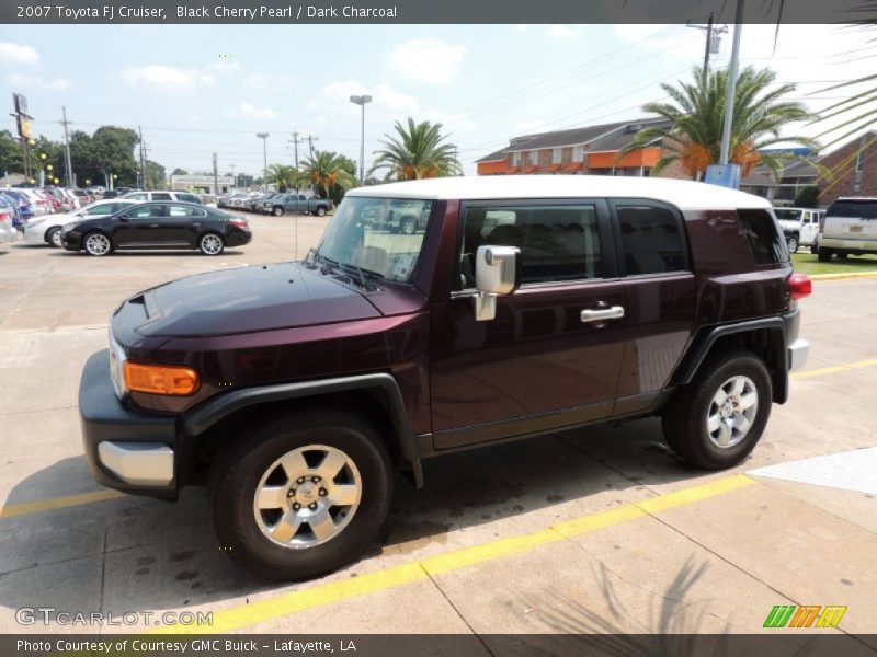 Black Cherry Pearl / Dark Charcoal 2007 Toyota FJ Cruiser