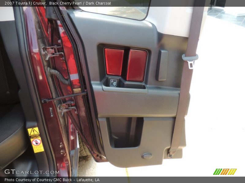 Black Cherry Pearl / Dark Charcoal 2007 Toyota FJ Cruiser