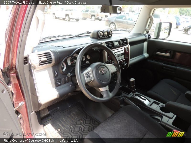 Black Cherry Pearl / Dark Charcoal 2007 Toyota FJ Cruiser