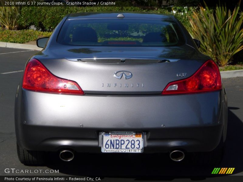 Graphite Shadow / Graphite 2010 Infiniti G 37 Journey Coupe