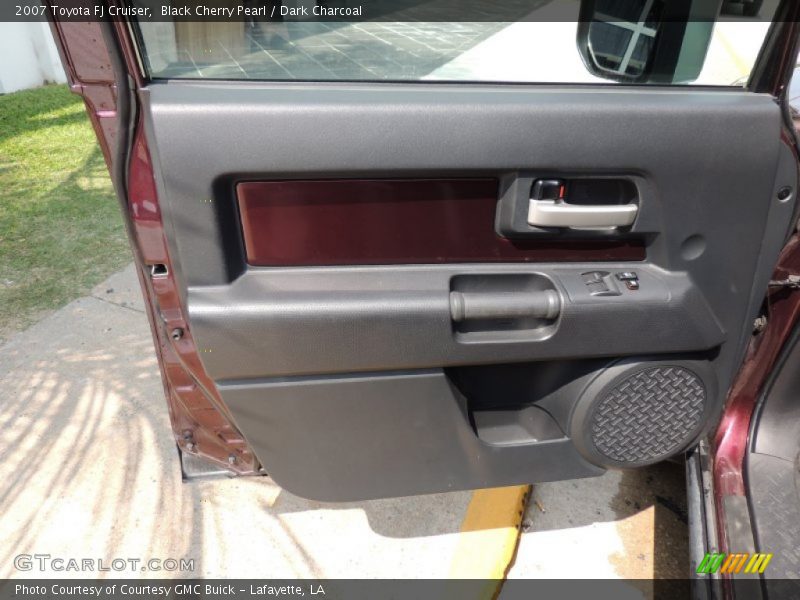 Black Cherry Pearl / Dark Charcoal 2007 Toyota FJ Cruiser