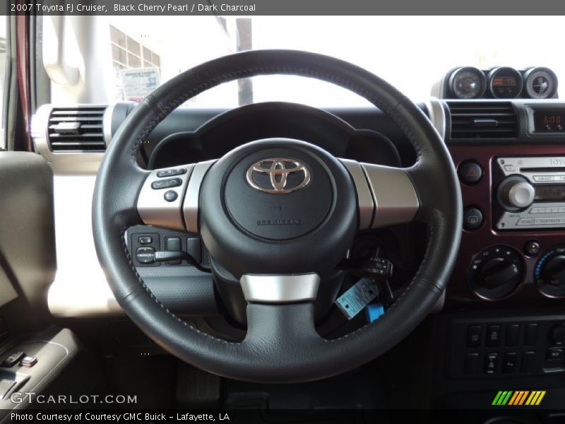 Black Cherry Pearl / Dark Charcoal 2007 Toyota FJ Cruiser