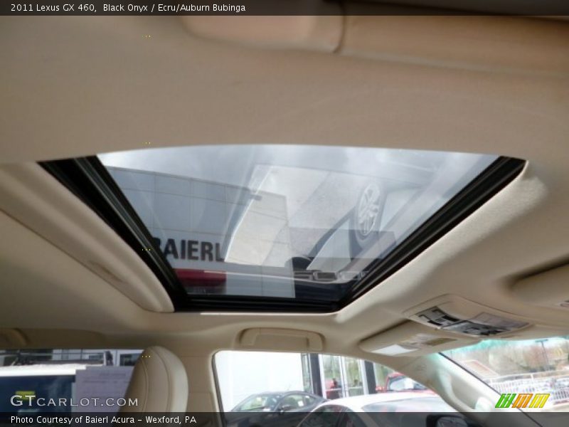 Black Onyx / Ecru/Auburn Bubinga 2011 Lexus GX 460