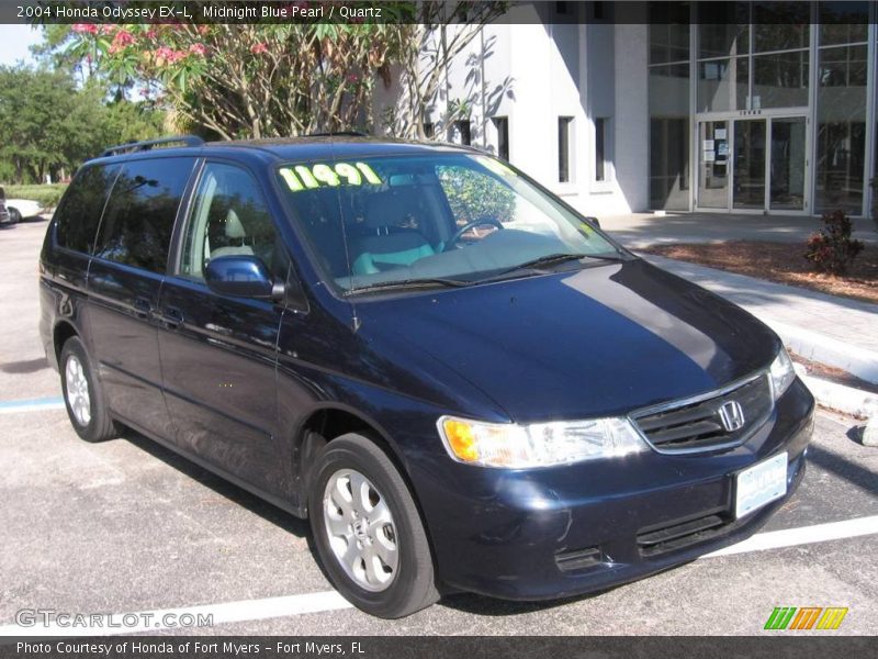 Midnight Blue Pearl / Quartz 2004 Honda Odyssey EX-L