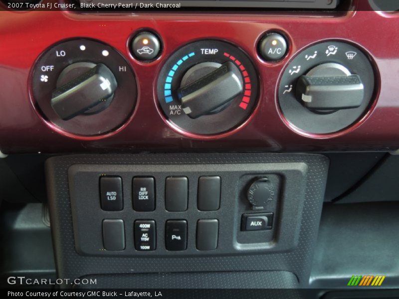 Black Cherry Pearl / Dark Charcoal 2007 Toyota FJ Cruiser