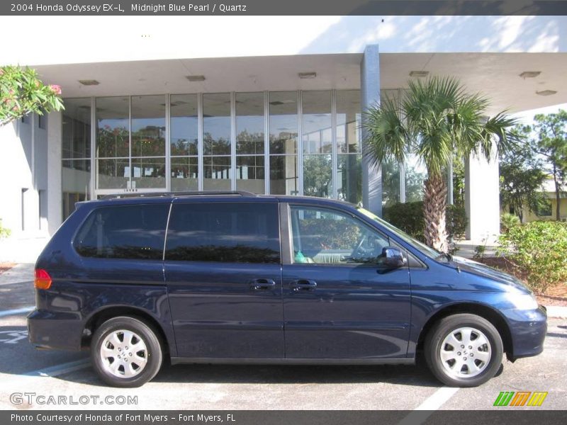 Midnight Blue Pearl / Quartz 2004 Honda Odyssey EX-L
