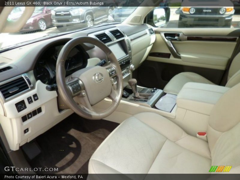 Black Onyx / Ecru/Auburn Bubinga 2011 Lexus GX 460