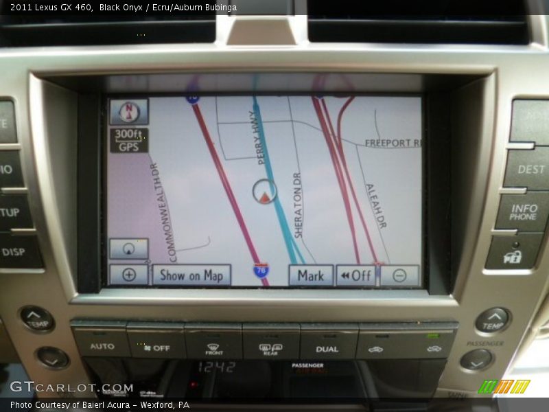 Black Onyx / Ecru/Auburn Bubinga 2011 Lexus GX 460