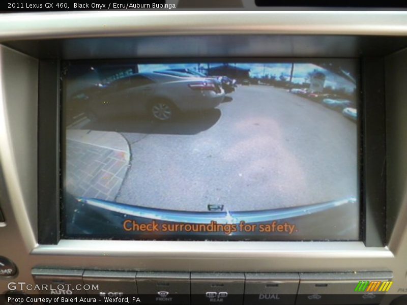 Black Onyx / Ecru/Auburn Bubinga 2011 Lexus GX 460