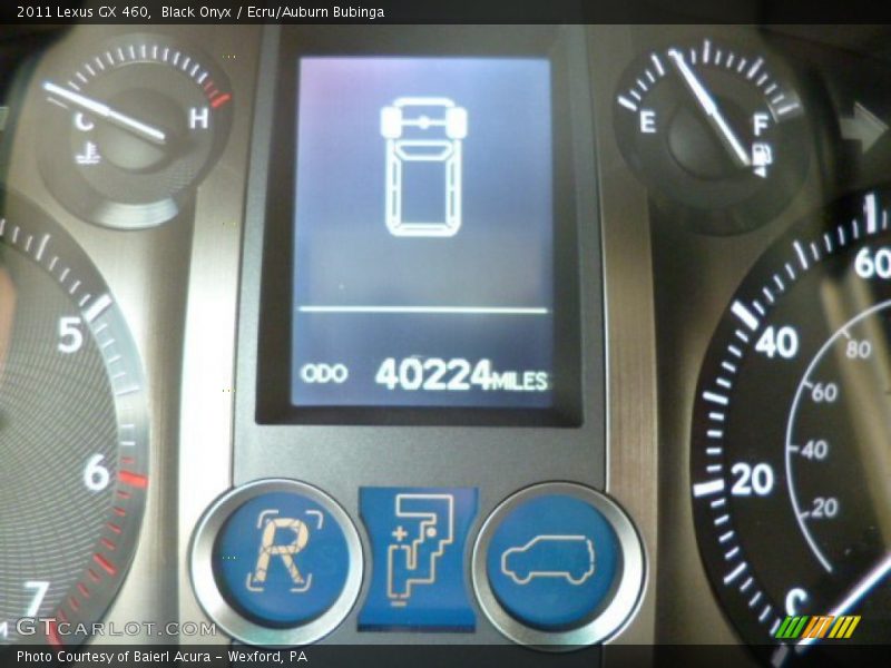 Black Onyx / Ecru/Auburn Bubinga 2011 Lexus GX 460