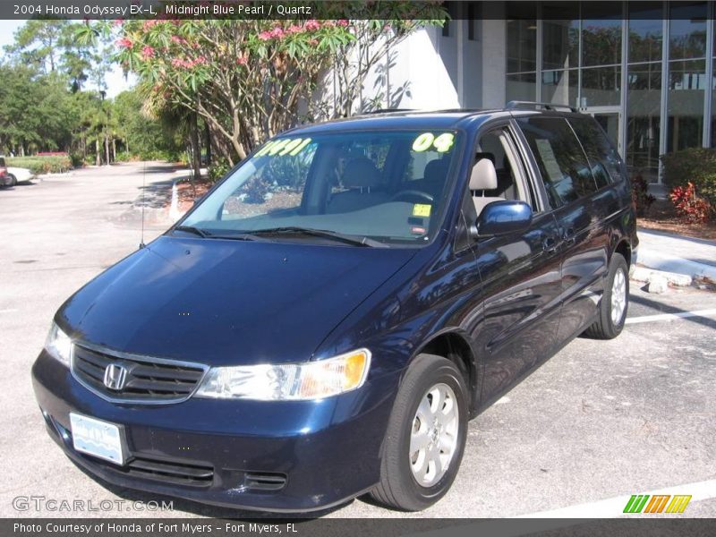 Midnight Blue Pearl / Quartz 2004 Honda Odyssey EX-L