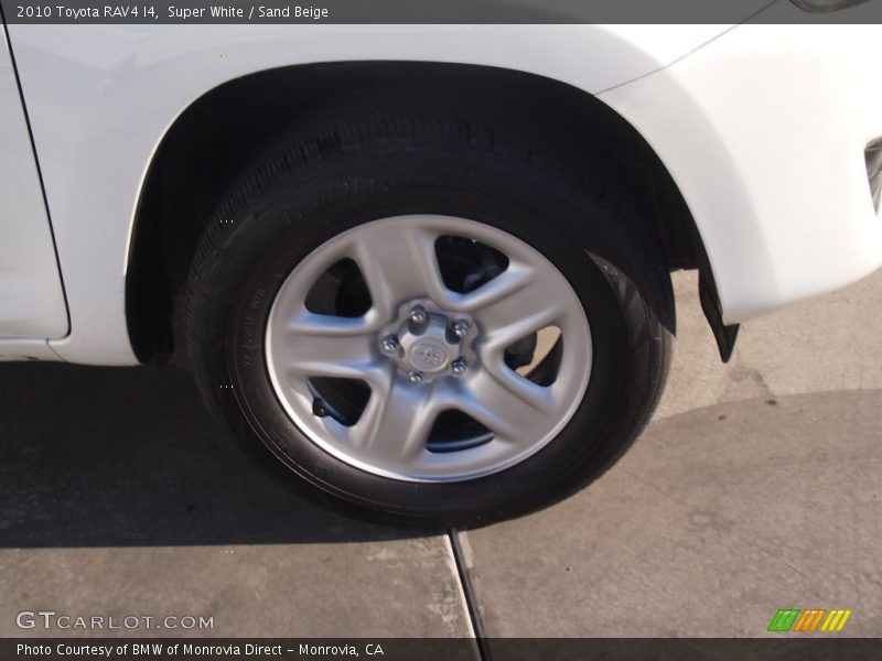 Super White / Sand Beige 2010 Toyota RAV4 I4