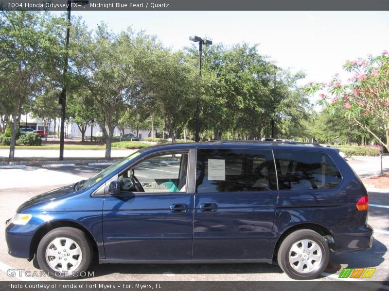 Midnight Blue Pearl / Quartz 2004 Honda Odyssey EX-L