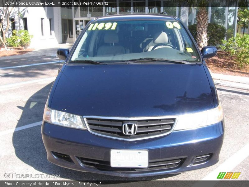 Midnight Blue Pearl / Quartz 2004 Honda Odyssey EX-L
