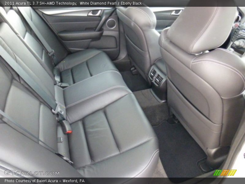 White Diamond Pearl / Ebony Black 2011 Acura TL 3.7 SH-AWD Technology