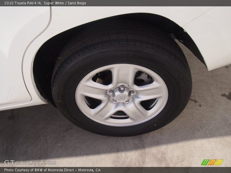 Super White / Sand Beige 2010 Toyota RAV4 I4