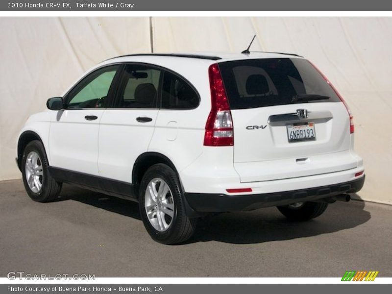 Taffeta White / Gray 2010 Honda CR-V EX