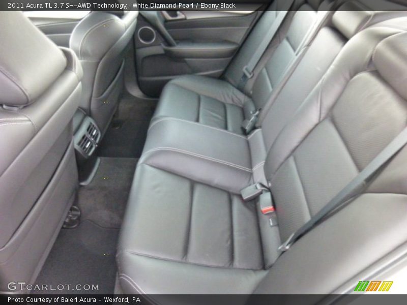 White Diamond Pearl / Ebony Black 2011 Acura TL 3.7 SH-AWD Technology