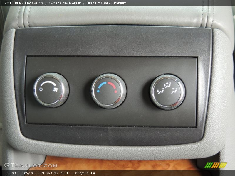 Cyber Gray Metallic / Titanium/Dark Titanium 2011 Buick Enclave CXL