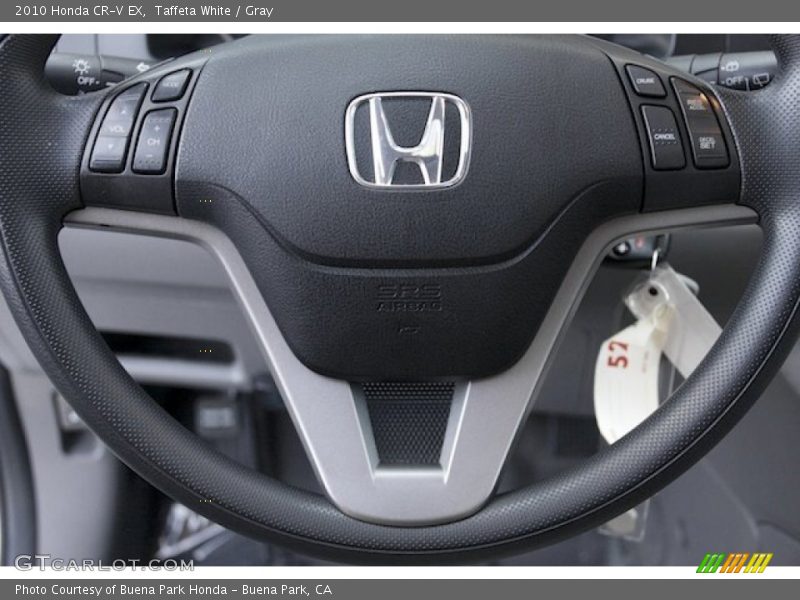 Taffeta White / Gray 2010 Honda CR-V EX