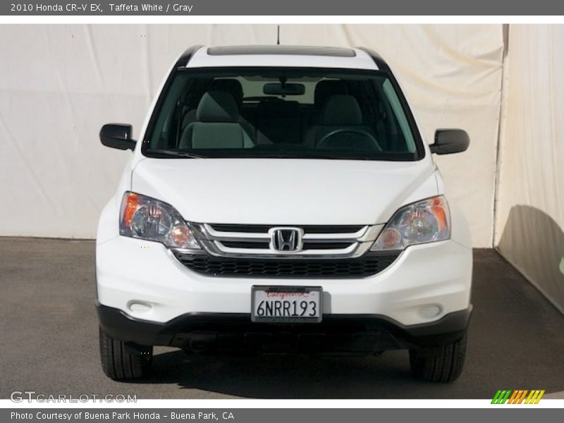 Taffeta White / Gray 2010 Honda CR-V EX
