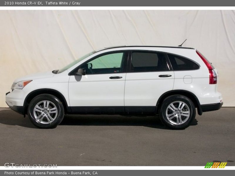 Taffeta White / Gray 2010 Honda CR-V EX