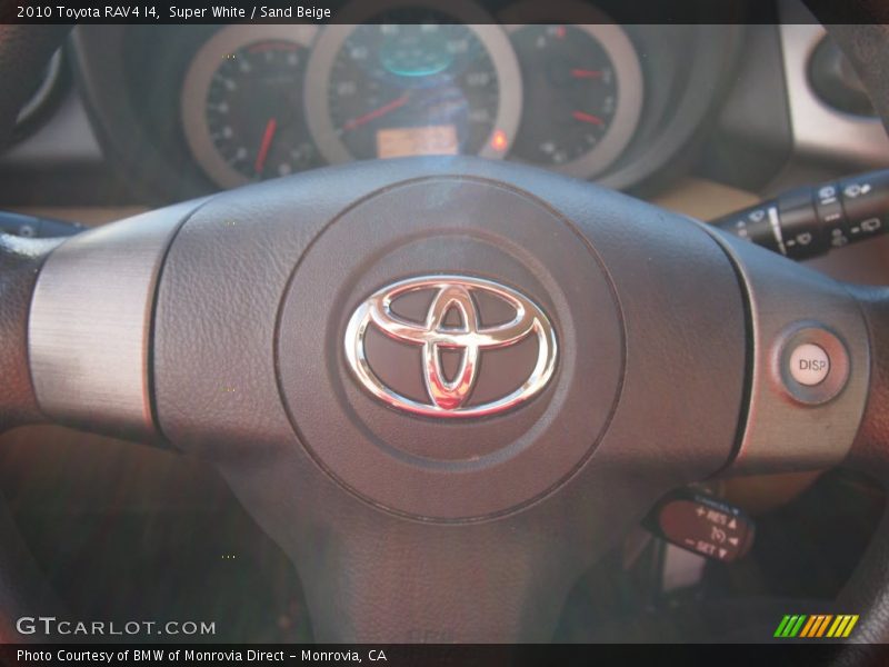 Super White / Sand Beige 2010 Toyota RAV4 I4