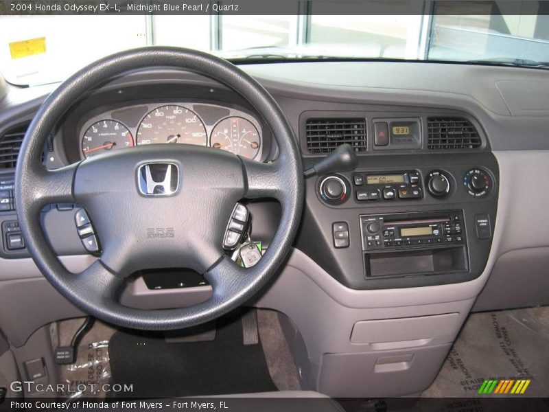 Midnight Blue Pearl / Quartz 2004 Honda Odyssey EX-L