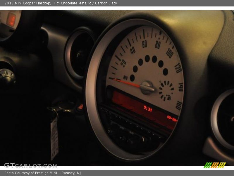 Hot Chocolate Metallic / Carbon Black 2013 Mini Cooper Hardtop